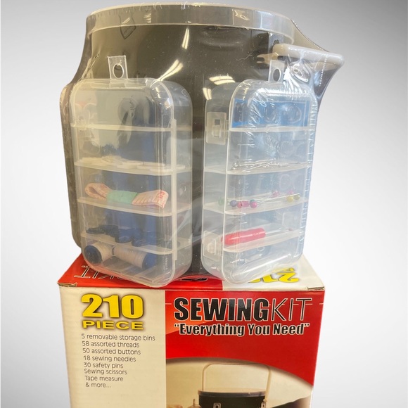 Handy little Sewing Kit 210pc NEW Starter Gift - Picture 1 of 9